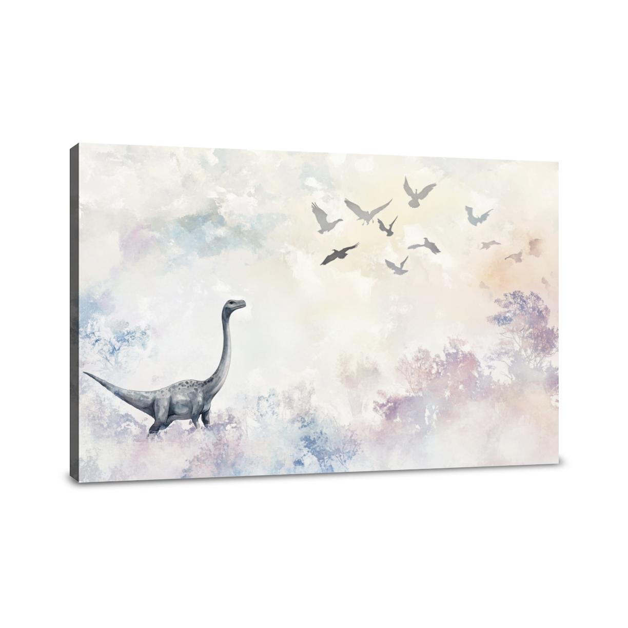 Dinosaur's Skyward Dream Canvas