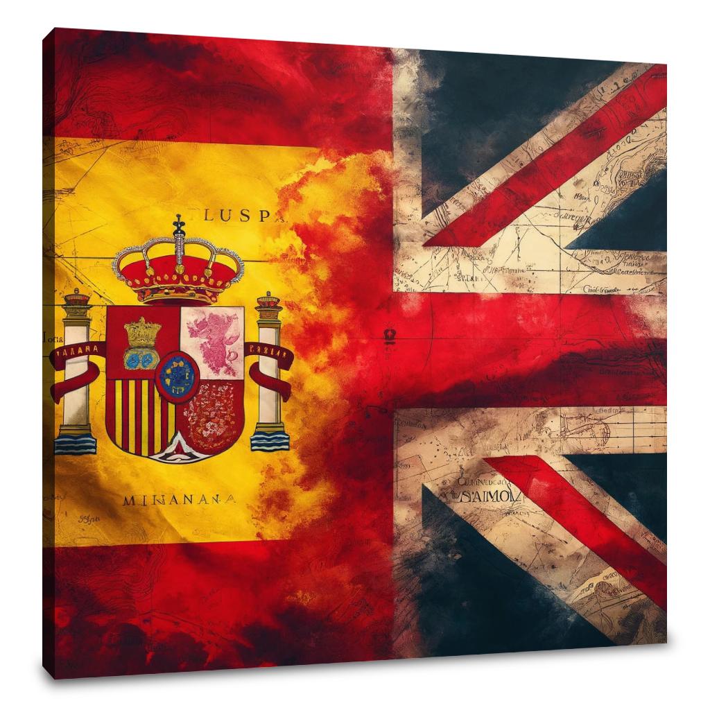 Navigational Ties Canvas