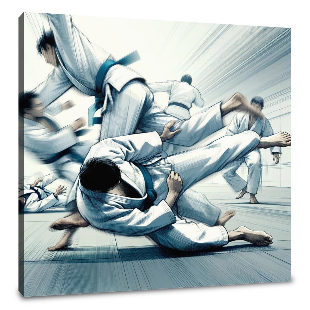 Judo Motion Canvas