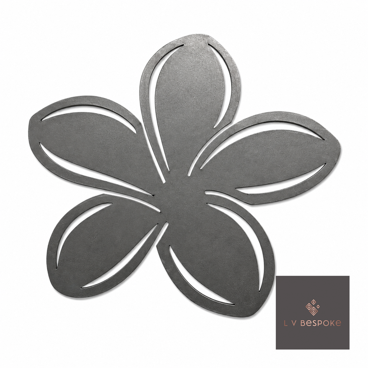 Short Floral Garden Stake