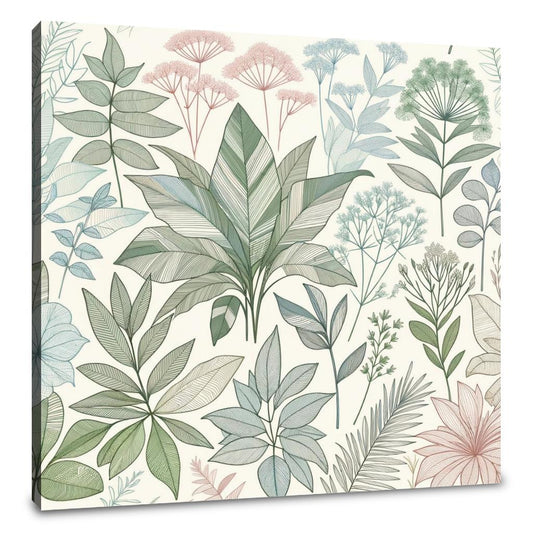 Serene Botanicals Canvas