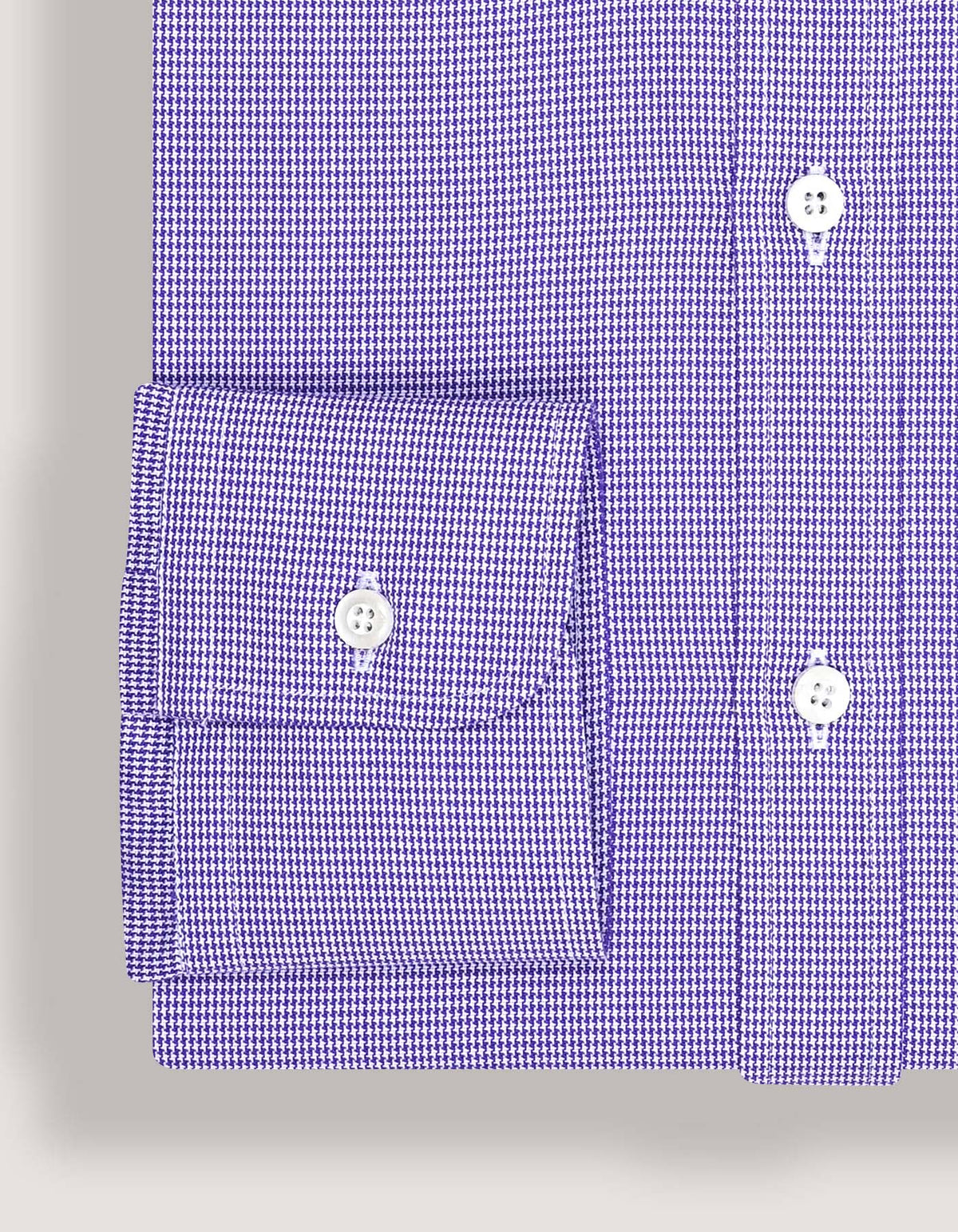 Purple And White Checkered Shirt