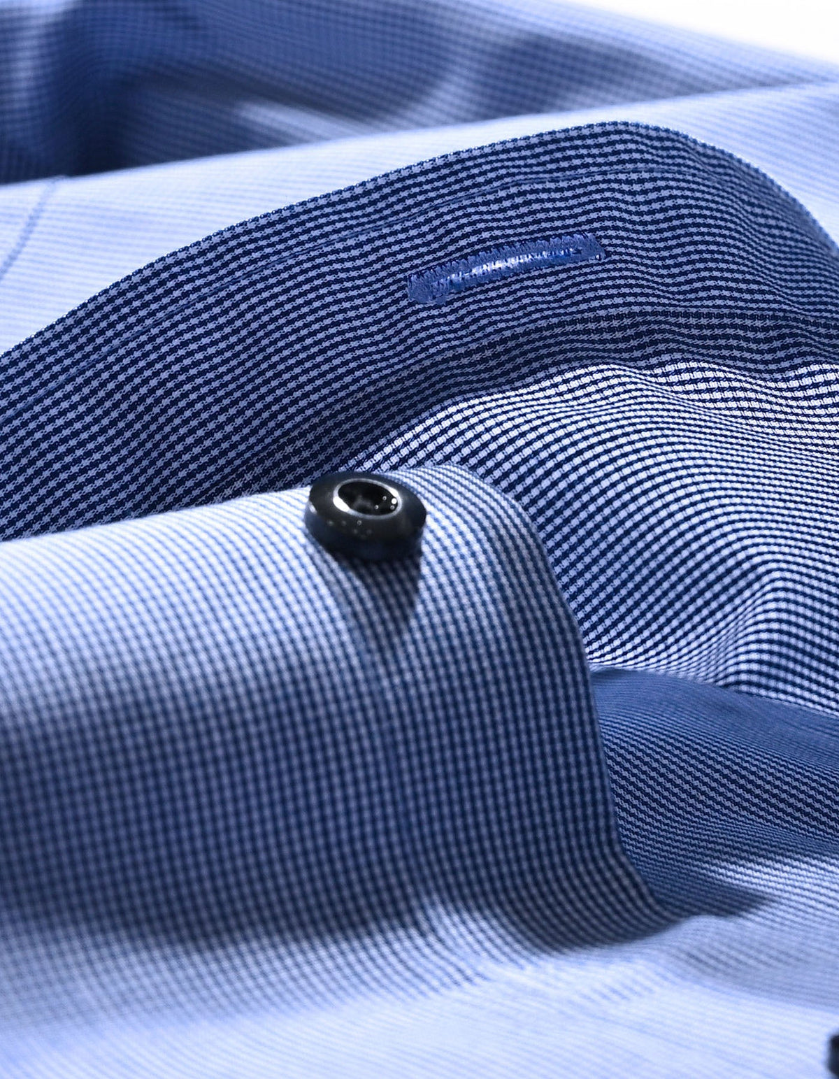 Blue Checkered Dress Shirt