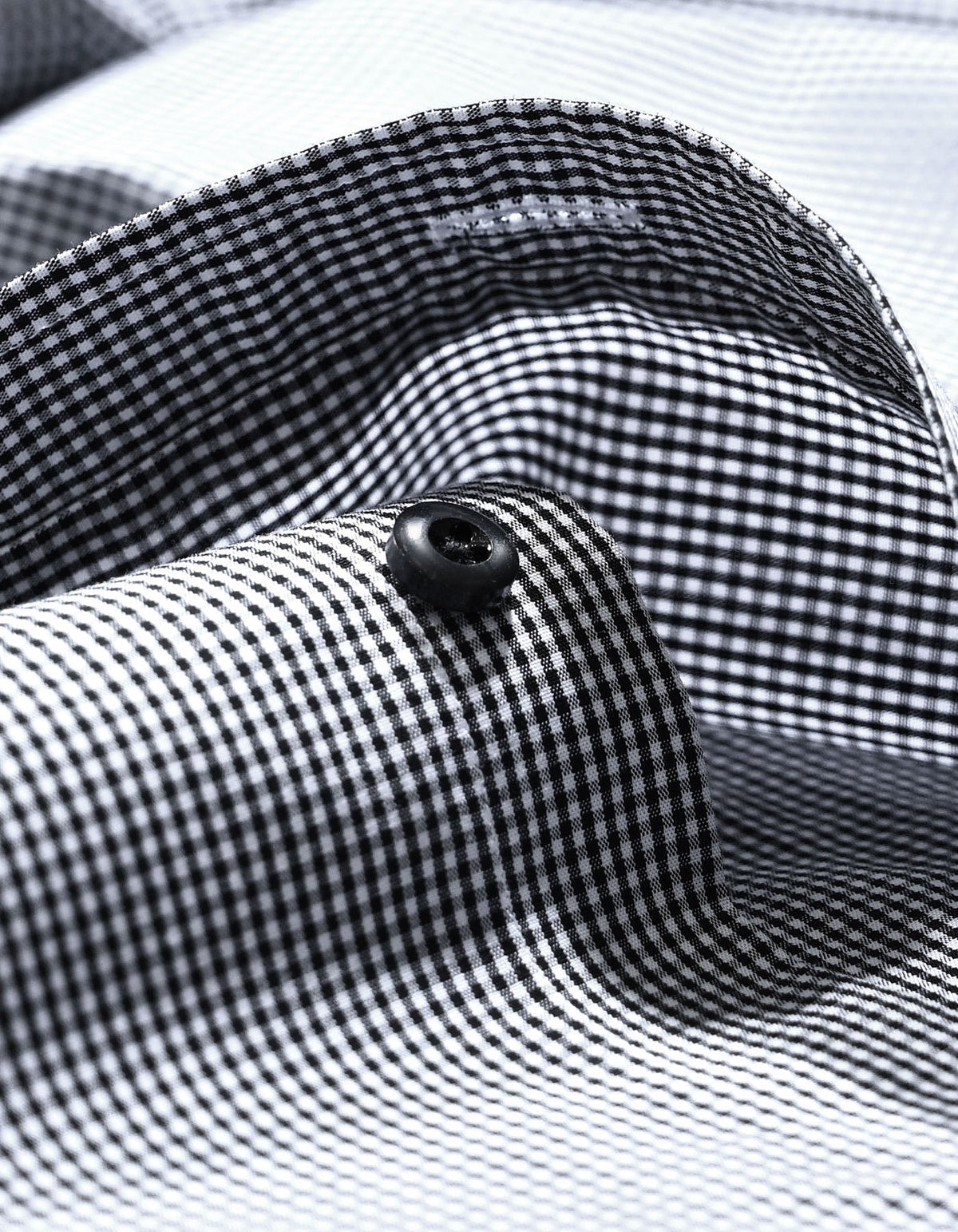 Black Mini Check Shirt