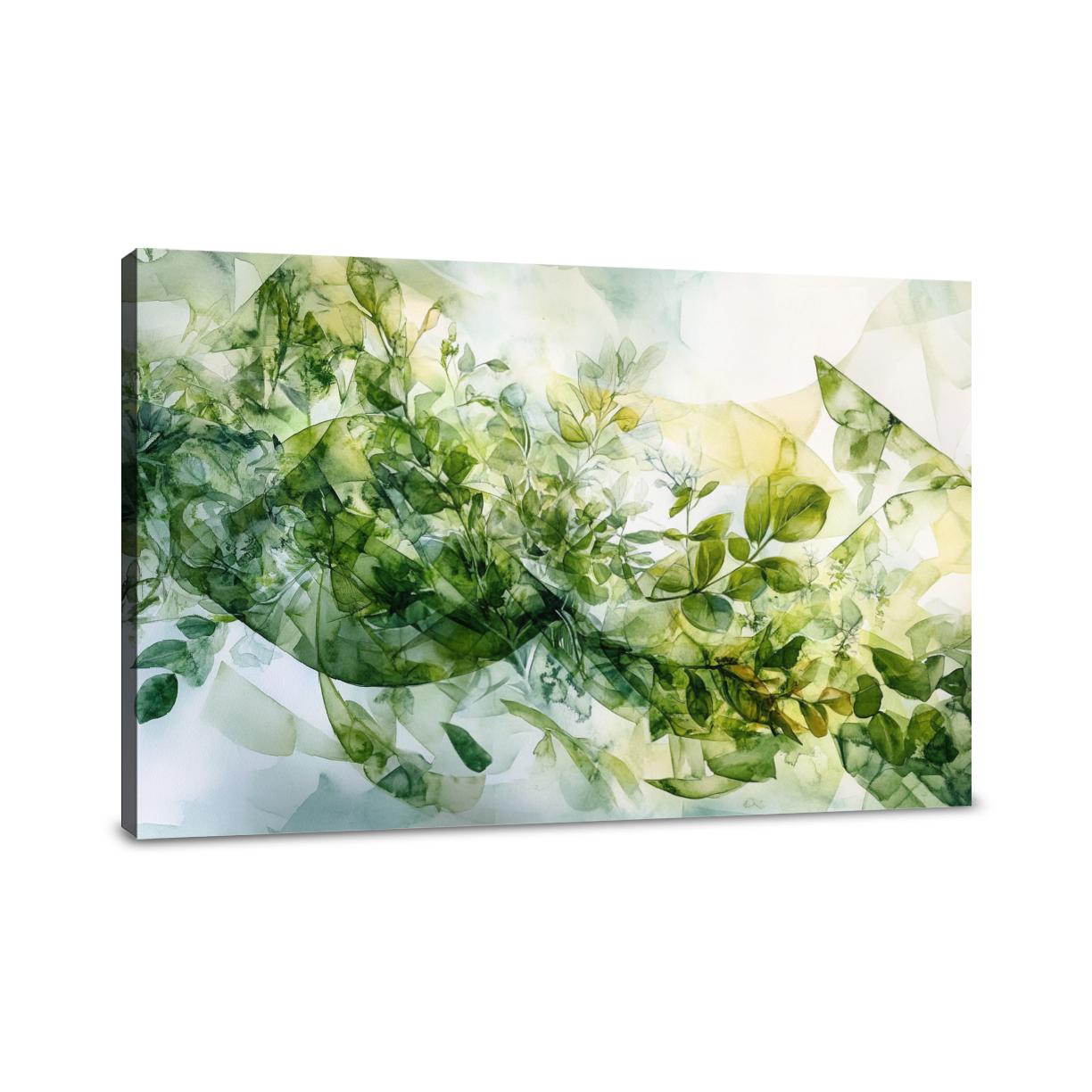 Dreamy Herb Swirl Canvas