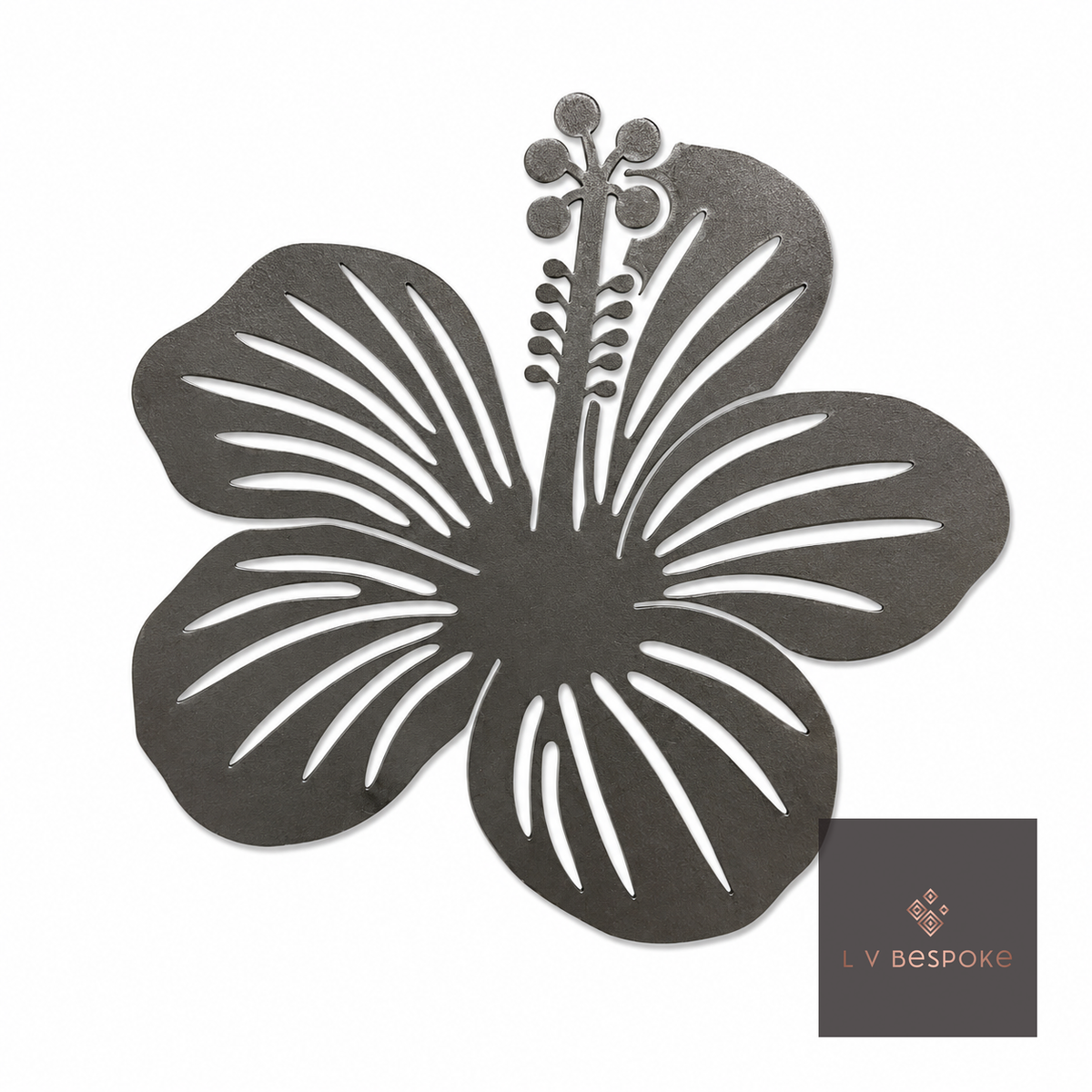 Short Floral Garden Stake