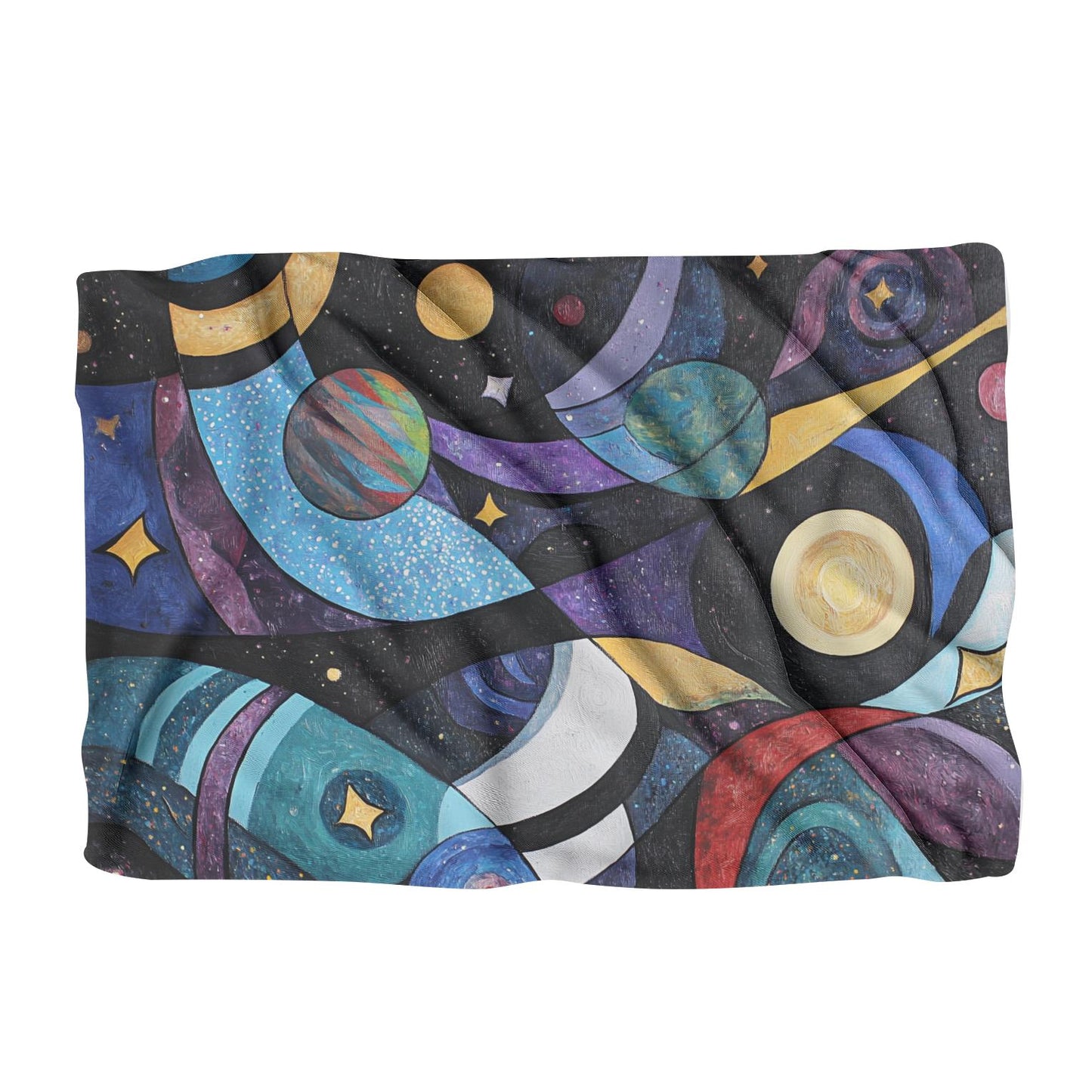 Cosmic Cubism Blanket