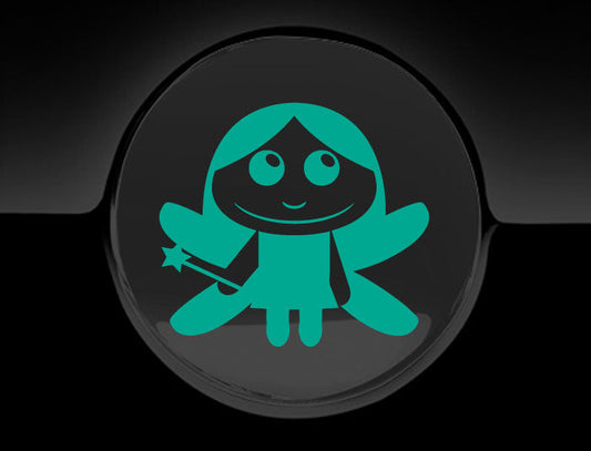 Adorable Fairy Fuel Cap Car Sticker