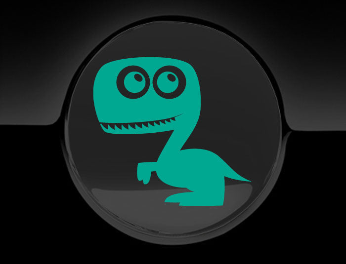 Adorable Dinosaur Fuel Cap Car Sticker