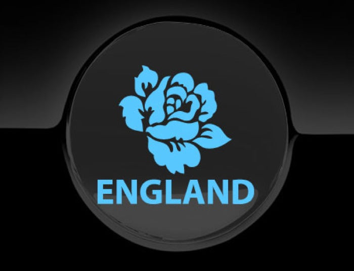 Rose Of England Fuel Cap Cover Car Sticker