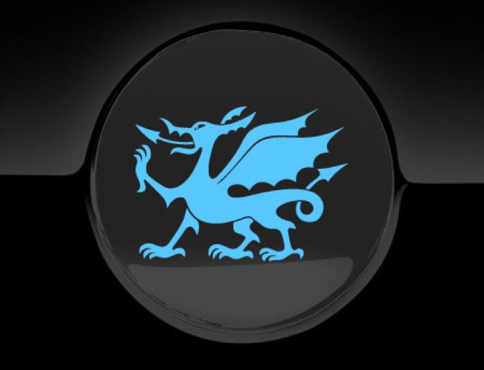 Welsh Dragon Cymru Fuel Cap Cover Car Sticker