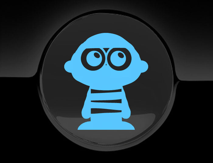 Adorable Mummy Fuel Cap Car Sticker