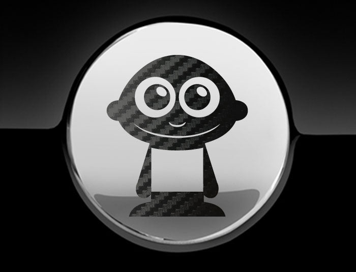 Adorable Boy Fuel Cap Car Sticker