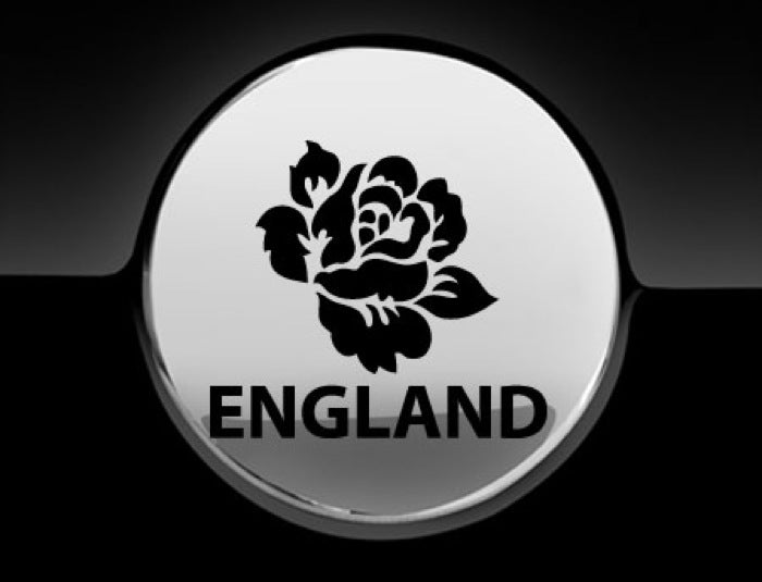 Rose Of England Fuel Cap Cover Car Sticker