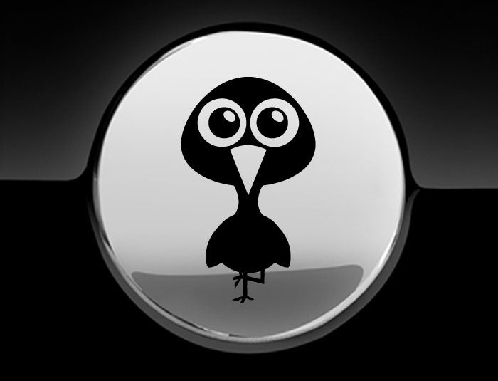 Adorable Flamingo Fuel Cap Car Sticker