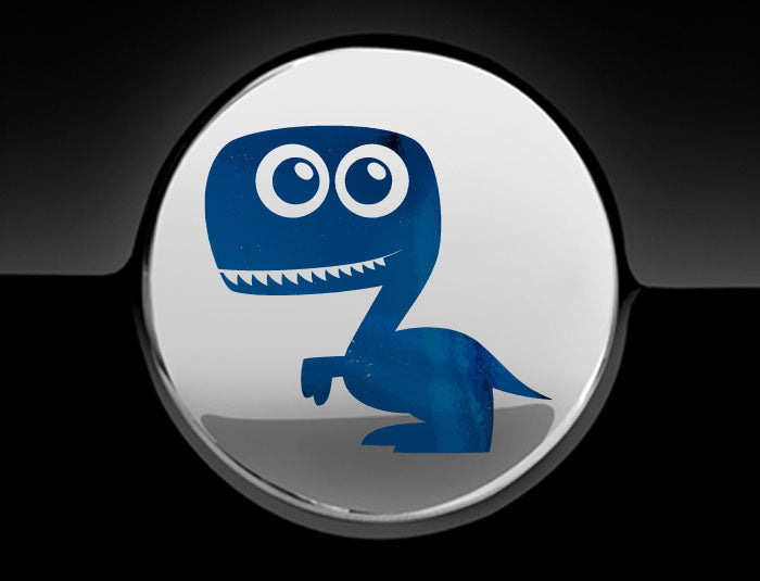 Adorable Dinosaur Fuel Cap Car Sticker