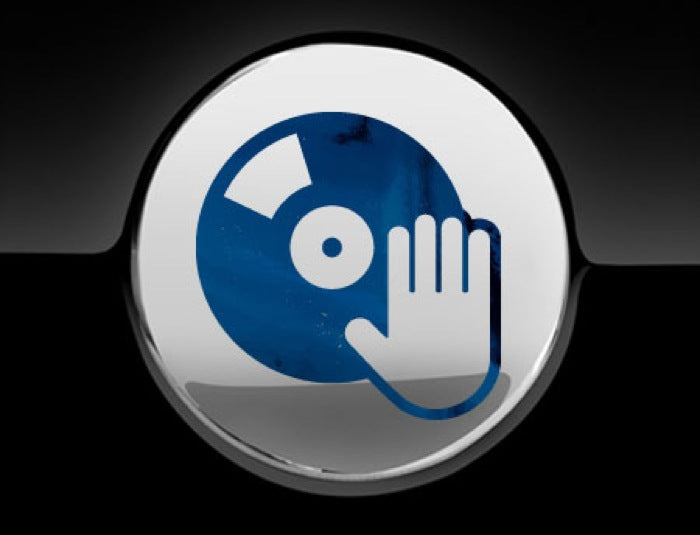 DJ Music Fuel Cap Cover Car Sticker