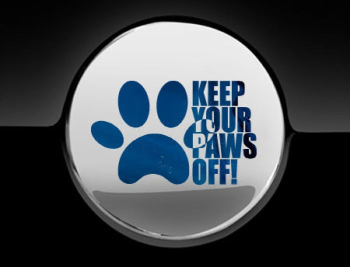 Keep Your Paws Off Fuel Cap Cover Car Sticker
