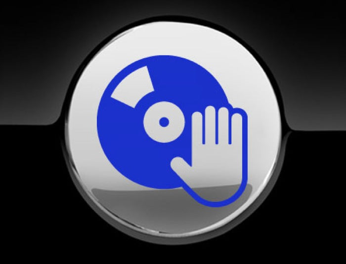 DJ Music Fuel Cap Cover Car Sticker