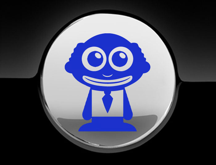 Adorable Grandpa Fuel Cap Car Sticker