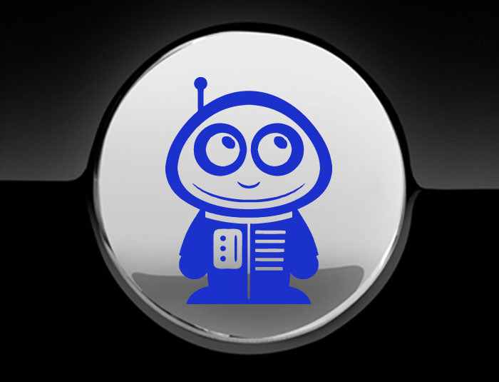 Adorable Astronaut Fuel Cap Car Sticker