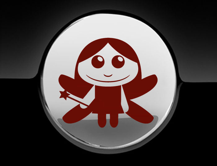 Adorable Fairy Fuel Cap Car Sticker