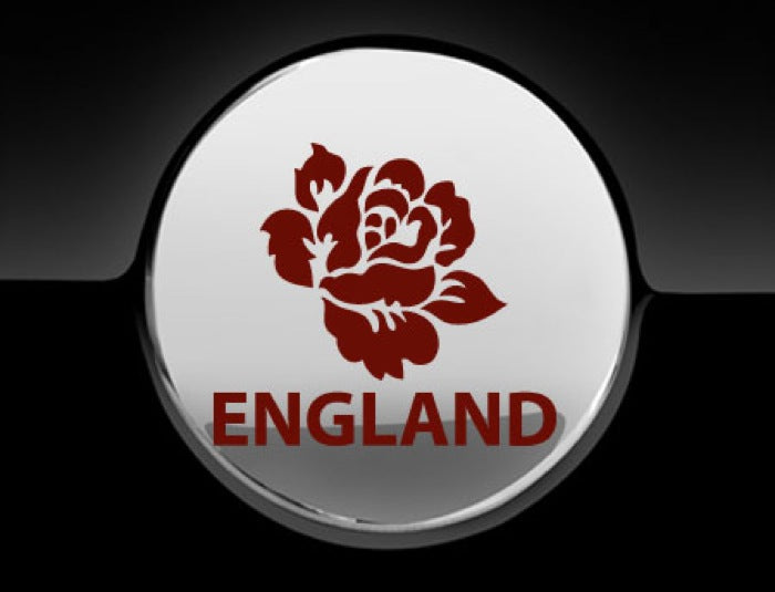 Rose Of England Fuel Cap Cover Car Sticker