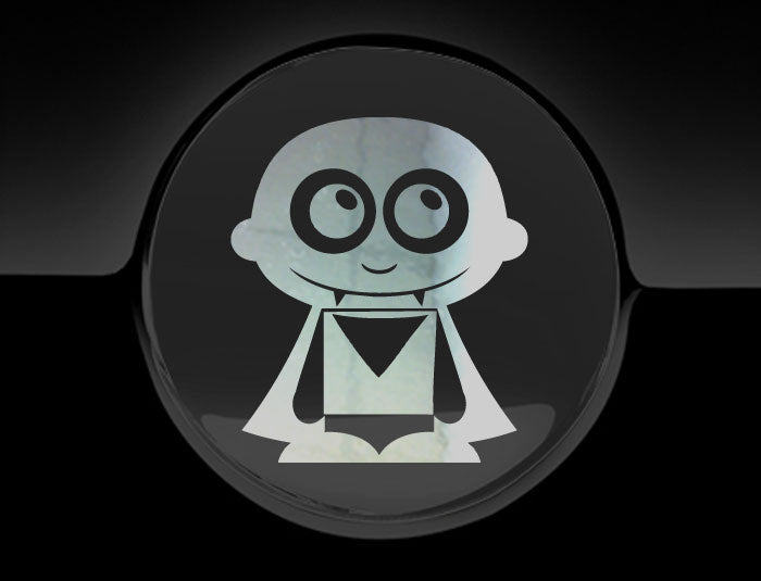 Adorable Vampire Fuel Cap Car Sticker