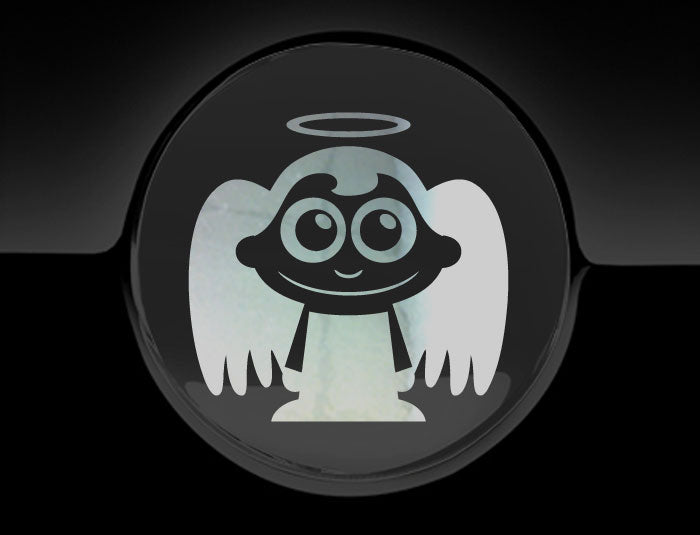 Adorable Angel Fuel Cap Car Sticker
