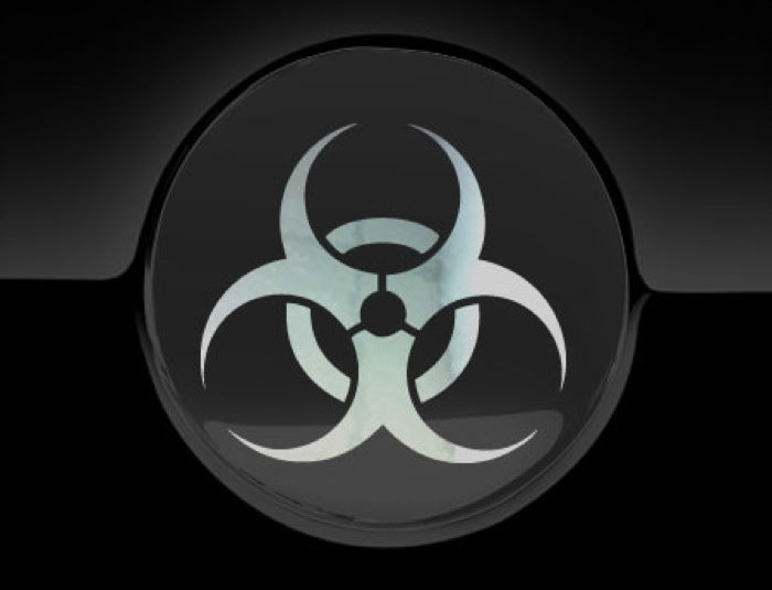Biohazard Fuel Cap Cover Car Sticker