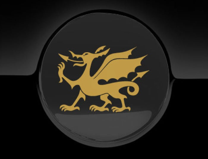 Welsh Dragon Cymru Fuel Cap Cover Car Sticker