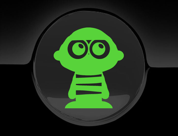 Adorable Mummy Fuel Cap Car Sticker