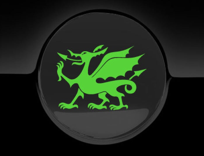 Welsh Dragon Cymru Fuel Cap Cover Car Sticker