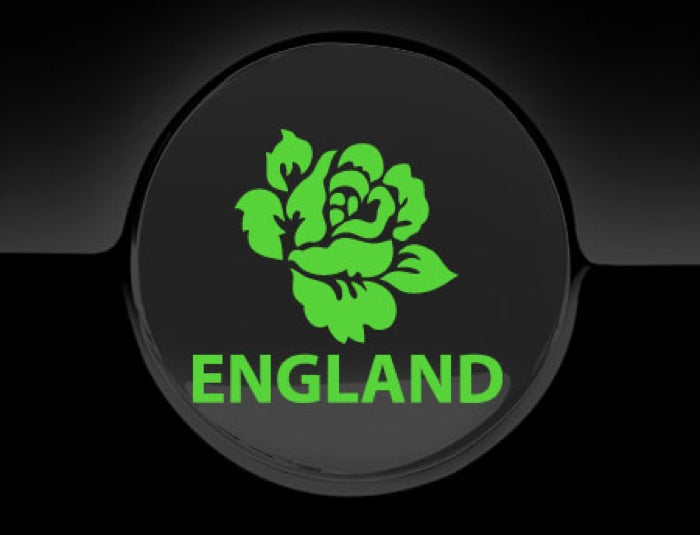 Rose Of England Fuel Cap Cover Car Sticker
