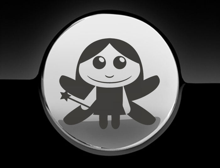 Adorable Fairy Fuel Cap Car Sticker