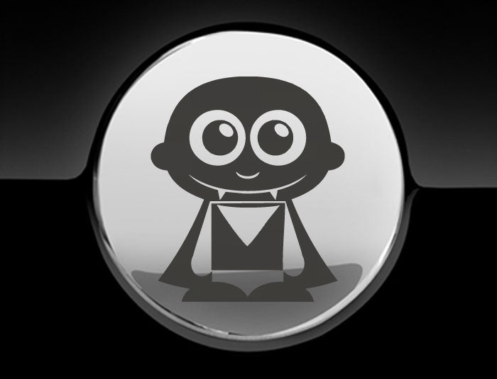 Adorable Vampire Fuel Cap Car Sticker