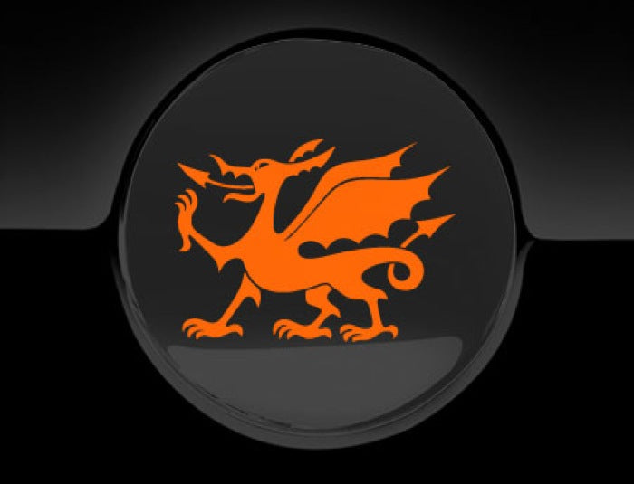Welsh Dragon Cymru Fuel Cap Cover Car Sticker