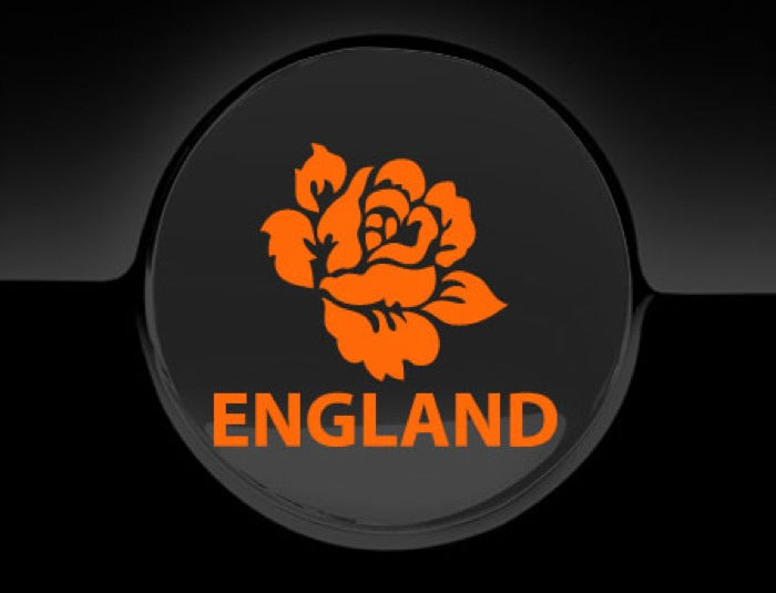 Rose Of England Fuel Cap Cover Car Sticker