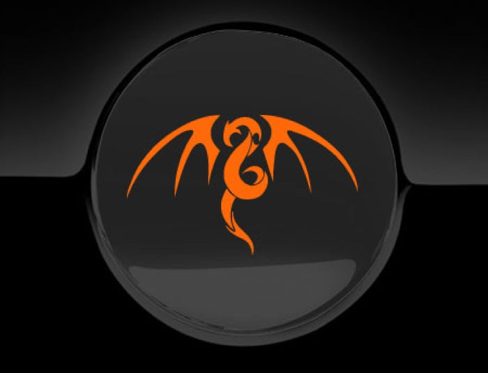 Tribal Dragon Fuel Cap Cover Car Sticker
