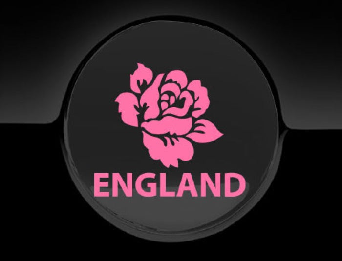 Rose Of England Fuel Cap Cover Car Sticker