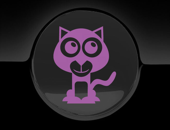 Adorable Wildcat Fuel Cap Car Sticker