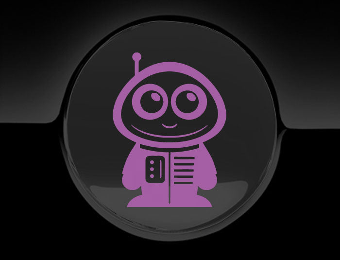 Adorable Astronaut Fuel Cap Car Sticker