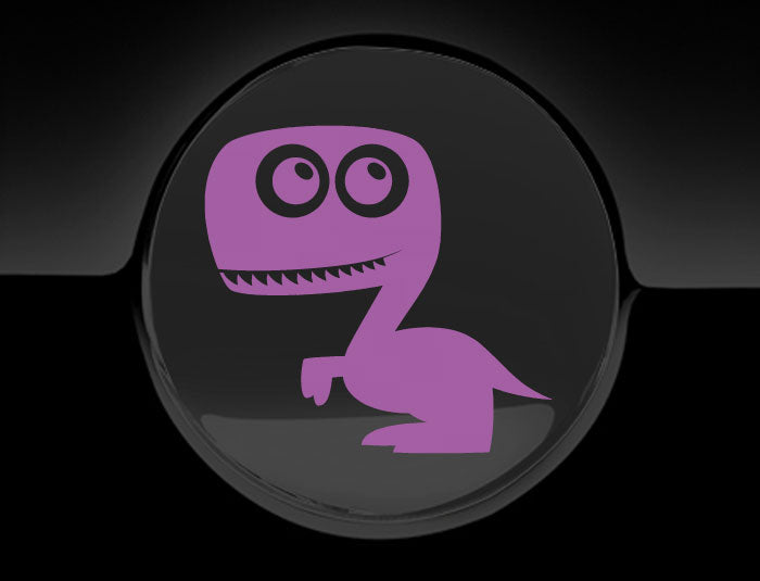 Adorable Dinosaur Fuel Cap Car Sticker