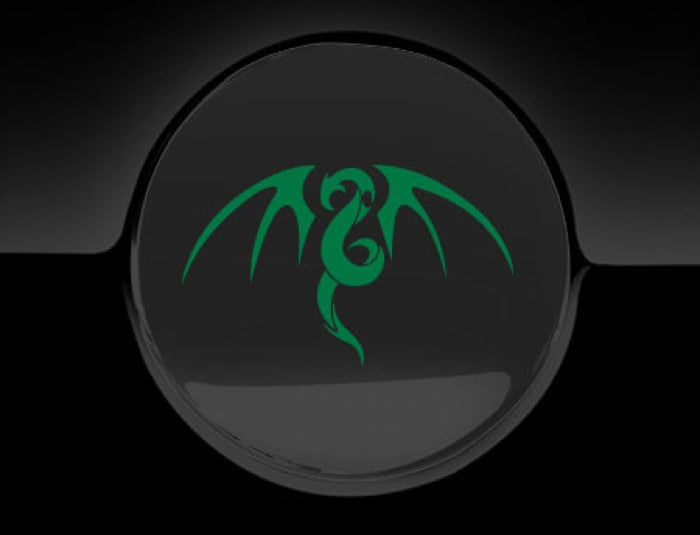 Tribal Dragon Fuel Cap Cover Car Sticker