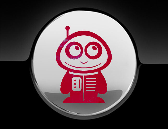 Adorable Astronaut Fuel Cap Car Sticker