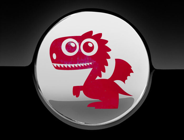 Adorable Dragon Fuel Cap Car Sticker