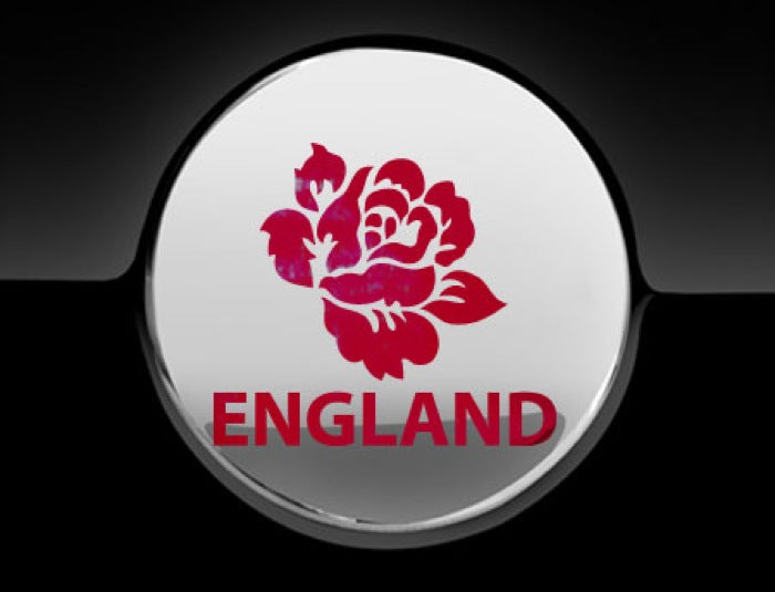 Rose Of England Fuel Cap Cover Car Sticker