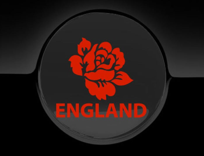 Rose Of England Fuel Cap Cover Car Sticker