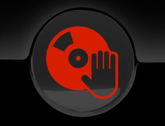 DJ Music Fuel Cap Cover Car Sticker