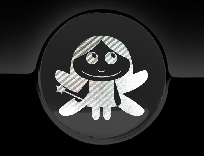 Adorable Fairy Fuel Cap Car Sticker